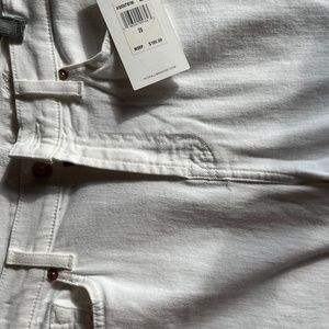 7 for all mankind skinny white jeans NWT
